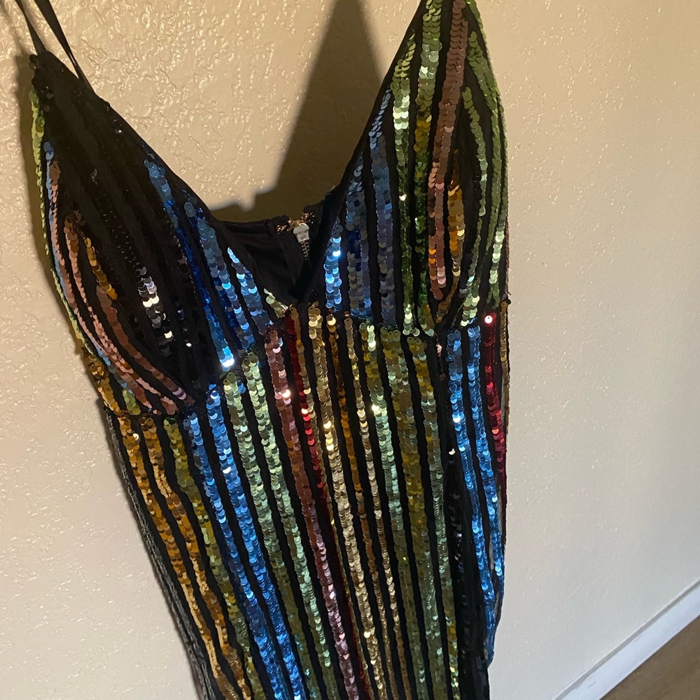 Selling a sequin dress from Windsor store.